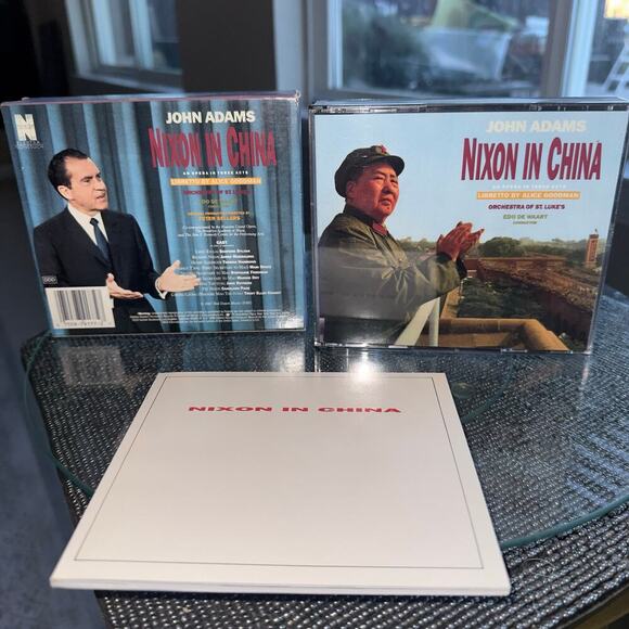 John Adams – Nixon in China (1987 2-CD Opera Set,  booklet & original case - Picture 1 of 6
